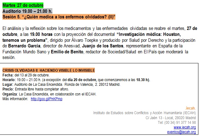 27 de octubre 2015