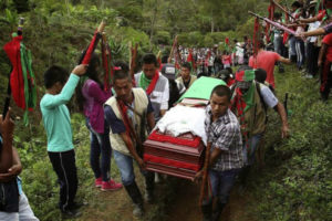 Los asesinatos de l&iacute;deres sociales contin&uacute;an en Colombia con la muerte en agosto de 3 personas en menos de 72 horas. Fuente: Marcha Patri&oacute;tica